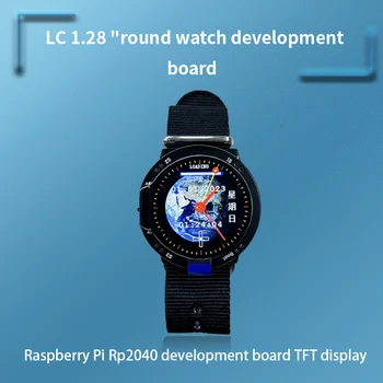 1.28-polegadas Rodada Assista Conselho de Desenvolvimento Raspberry Pi RP2040 Conselho de Desenvolvimento TFT