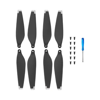 1 Conjunto de Hélices DJI Mini3 Hélices de Reposição Asa Lâmina de Baixo nível de Ruído Excelente Voador Efeito Asa Lâmina com parafuso