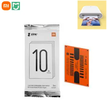 10/20pcs Folhas Original Xiaomi ZINK Bolso Impressora de Papel Auto-adesivo, Impressão de Foto Para Xiaomi de 3 polegadas de Bolso Mini Impressora de Fotos