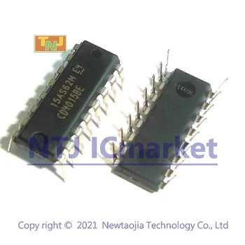 10 PCS CD4015BE DIP-16 CD4015 CMOS Dual 4-Fase Estática Shift Register CHIP IC