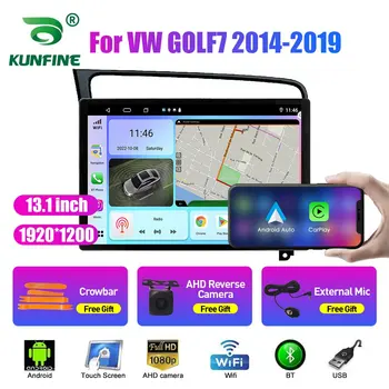 13.1 polegadas Rádio do Carro a VW GOLF7 2014 2015 2016-2019 de DVD do Carro GPS de Navegação de Estéreo Carplay 2 Din Central Multimídia Android Auto