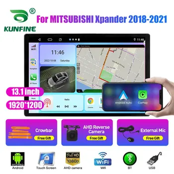 13.1 polegadas Rádio do Carro MITSUBISHI Xpander 2018-2021 de DVD do Carro GPS de Navegação de Estéreo Carplay 2 Din Central Multimídia Android Auto