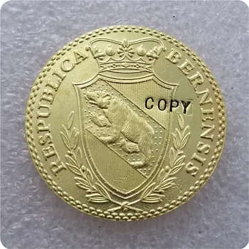 1796 Suíça MOEDA de Ouro CÓPIA moedas comemorativas-réplicas de moedas medalha de moedas colecionáveis