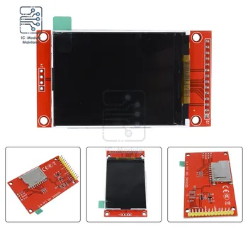 2.4 polegadas SPI TFT LCD Touch Panel de 240x320 Porta Serial da Tela da Cor de TFT Módulo de Unidade ILI9341 3,3 V 2.4 Polegadas LCD para Arduino