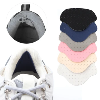 2Pcs Sapatos de Desporto Patches Sapato Respirável Almofadas Patch de Tênis de Calcanhar, Protetor Adesivo de Reparação de Sapatos de Salto de Produtos de Cuidados com os Pés