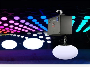 4pcs DMX guincho LEVOU elevador bola barra de casamento discoteca decoração 3D bola de esportes luzes interior interativo warm-up especial efeito