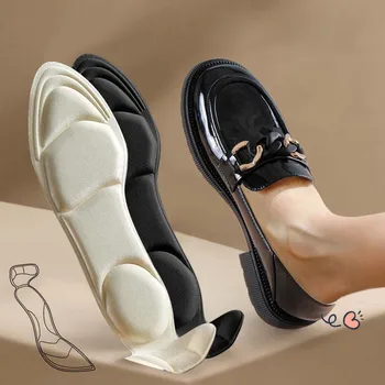 7 Em 1 Palmilhas de Espuma de Memória de Mulheres Sapatos de salto Alto Palmilhas Anti-derrapante Cutable Conforto Palmilha Respirável Cuidados com os Pés Calçados Almofadas de Massagem