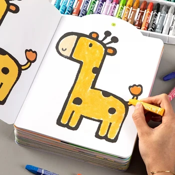 8 Livros / Set Crianças Colorir Imagem do Livro para crianças de 0 a 3 Anos jardim-de-Infância do Bebê Aprender a Desenhar Livro de Colorir