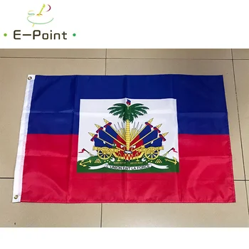 A República do Haiti Bandeira 2*3 pés (60*90 cm) 3ft*5 pés (90*150cm) Tamanho Decorações de Natal para a Casa Bandeira Bandeira