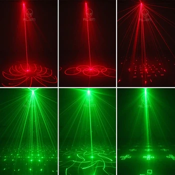 ALIEN 3IN1 60 Padrões de Aurora Mini DJ Discoteca Luz Laser USB do Projetor LED de Iluminação de Palco Efeito de Festa do Feriado de Natal da Lâmpada