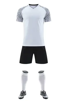 Atacado de Alta Qualidade, Personalizado Rapazes de camisa de Futebol de Futebol masculino Definir Respirável Uniformes do Futebol de Formação do Desgaste dos Esportes