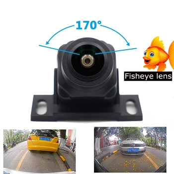 Carro AHD1080P de marcha à ré espelho de monitor de Estacionamento impermeável, de frente ou de reposição de câmera de visão noturna frente cego AHD câmara