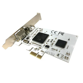 De Expansão PCIE Cartão de Vigilância HD de 640 X 480 de Resolução de Placa de Captura de Vídeo Incorporado CX23881 Chip