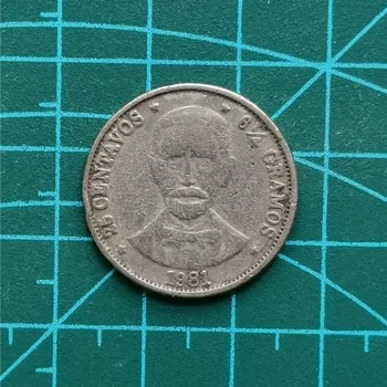 Dominica 25 Centavos Coin100% Original De Moeda