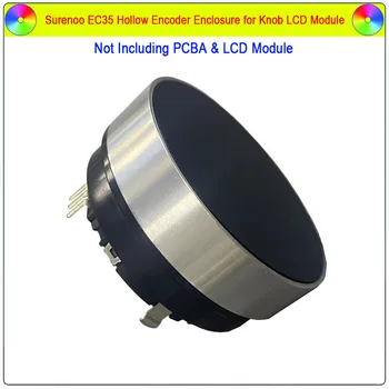 EC35 Oco Codificador do Gabinete Caso Molde Plástico para Circular giratório Módulo do LCD da Tela de Exibição e LED, Tubo Nixie