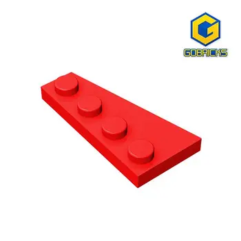 Gobricks GDS-549 Cunha, Placa de 4 x 2 para a Direita compatível com lego 41769 peças de brinquedos de Montar Blocos de Construção