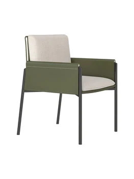 Hxl Italiano Minimalista Cadeira De Jantar Confortável Única De Lazer, Cadeira, Sofá, Poltrona Dobrável