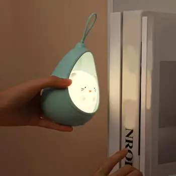 Lâmpada Sensor de movimento Úteis Iluminação Suave Humanos Indução Lâmpada Coelho dos desenhos animados do Gato Lâmpada LED Humanos Indução de Luz