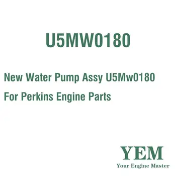 Novo Conjunto da Bomba de Água U5MW0180 Para Motor Perkins Parte