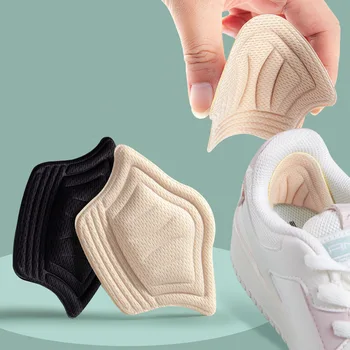Palmilhas Patch Almofadas de Calcanhar para o Esporte de Tênis de Tamanho Ajustável Calcanhar Adesivos Antiwear Pés Almofada de Calcanhar, Protetor de Volta Adesivo para Sapatos