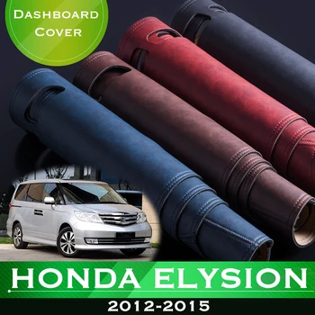 Para a Honda, Elysion MK1 Primeira Geração 2012-2015 Anti-Deslizamento do Painel do Carro Evite a Luz Pad Instrumento Plataforma Secretária Tampa Traço Mat