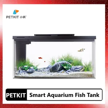 PETKIT Inteligente Aquário Eco-Friendly do Tanque de Peixes APLICATIVO Móvel do Aquário de Gestão Inteligente do Sistema de Iluminação de Luz de Modo Gradiente