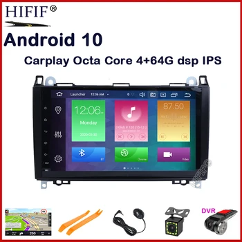 PX5 DSP IPS Android 11 4G Rádio do Carro GPS Para a Mercedes Benz Sprinter B200 classe B W245 B170 W209 W169 rádio estéreo sem leitor de dvd