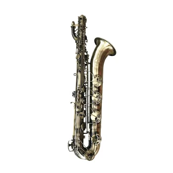SEASOUND Profissional do OEM Vintage Cor Saxofone Barítono de Sopro Instrumento JYBS104VG
