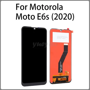 Tela LCD Touch screen Digitalizador Substituição do conjunto de Peças Para Motorola Moto E6s (2020)