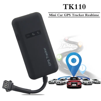 TK110 Perseguidor de GPS do Carro em tempo real GPS GSM GPRS Localizador Para o Dispositivo de Rastreamento de Veículos de Apoio Link do Google Acompanhamento em Tempo Real do Localizador