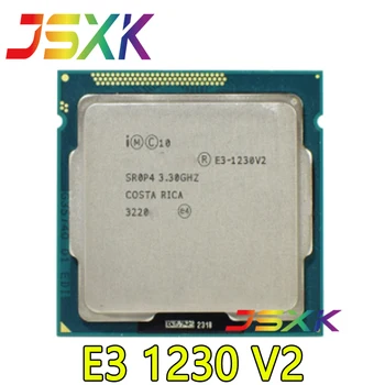 Usado para intel xeon e3 1230 v2 3.3 ghz processador central quad-core sr0p4 lga 1155