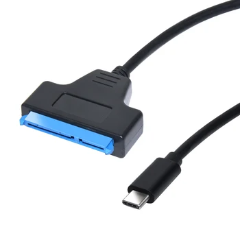 USB2.0/3.0 A Cabo Sata Externo Tipo C Para HDD de 2,5 Polegadas SATA Interface de Conectar o Cabo USB 3.1 SATA Cabo Para Computador Portátil