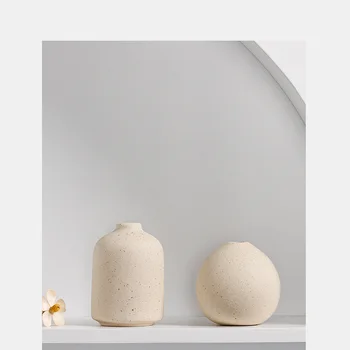 Vaso de cerâmica vaso de Flores de Minimalismo Estilo Moderno Tabela Prateleira de Decoração de Casa de Ajuste para o Quarto Sala Cozinha Interior do Office