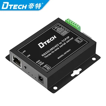 Venda quente Dtech RS232 / RS485 /RS422 Serial para Ethernet IP do Adaptador de Servidor de Dispositivo de Ethernet Conversor