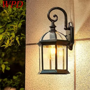 WPD Exterior Arandelas de Parede, as Lâmpadas do DIODO emissor de Luz Clássico à prova d'água para Casa Varanda Decoração