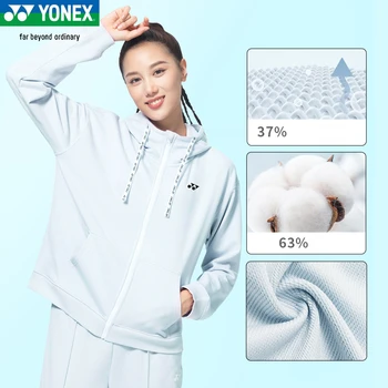 yonex esporte Jersey vestuário de desporto, roupa desportiva roupa de badminton t-shirt de manga comprida para homens mulheres 150032BCR