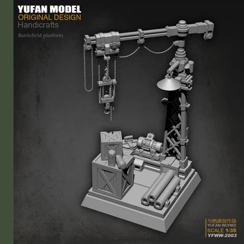 Yufan Modelo De 1/35 Planta Plataforma Modelo De Resina Yfww-2003